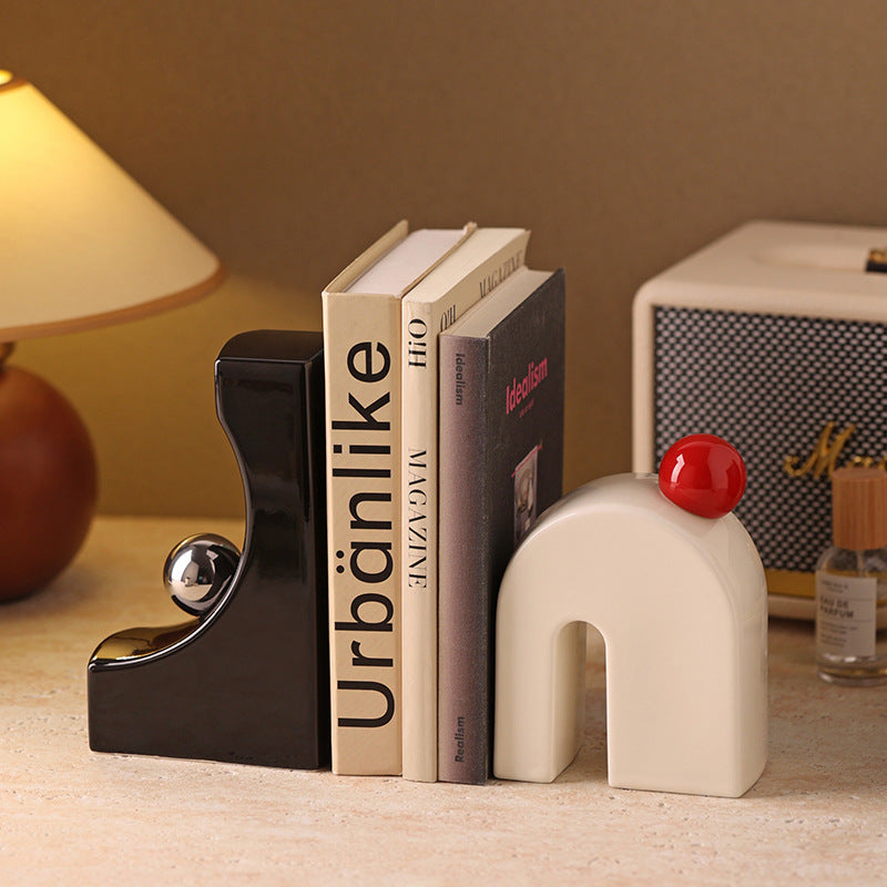High-end niche art bookend