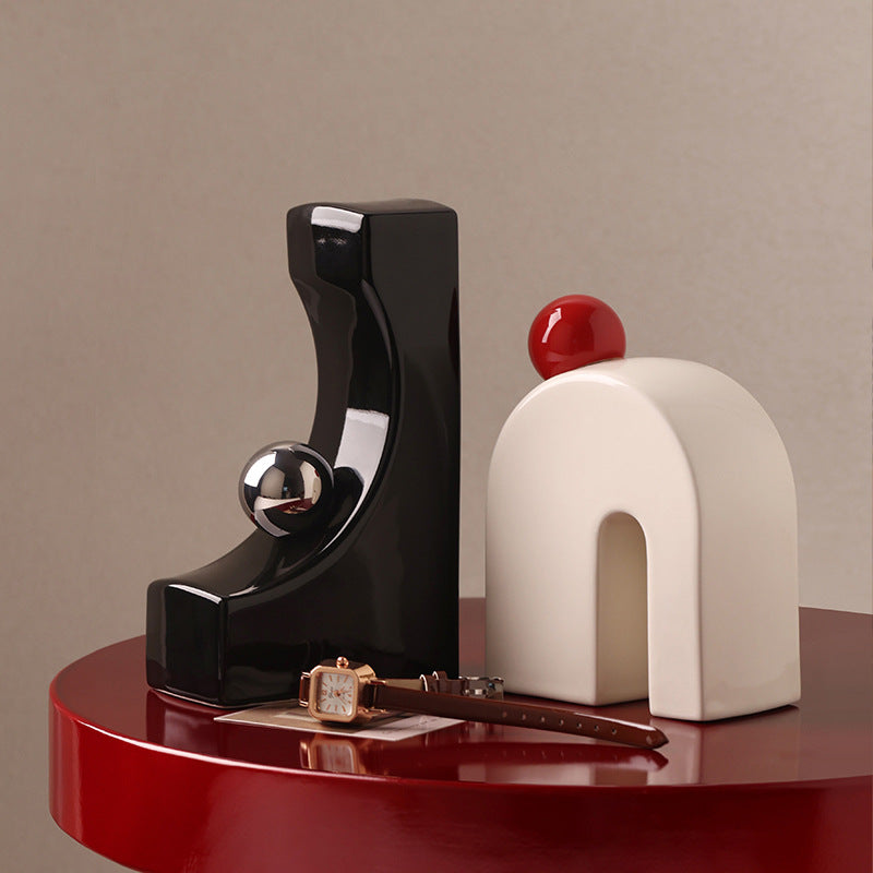 High-end niche art bookend