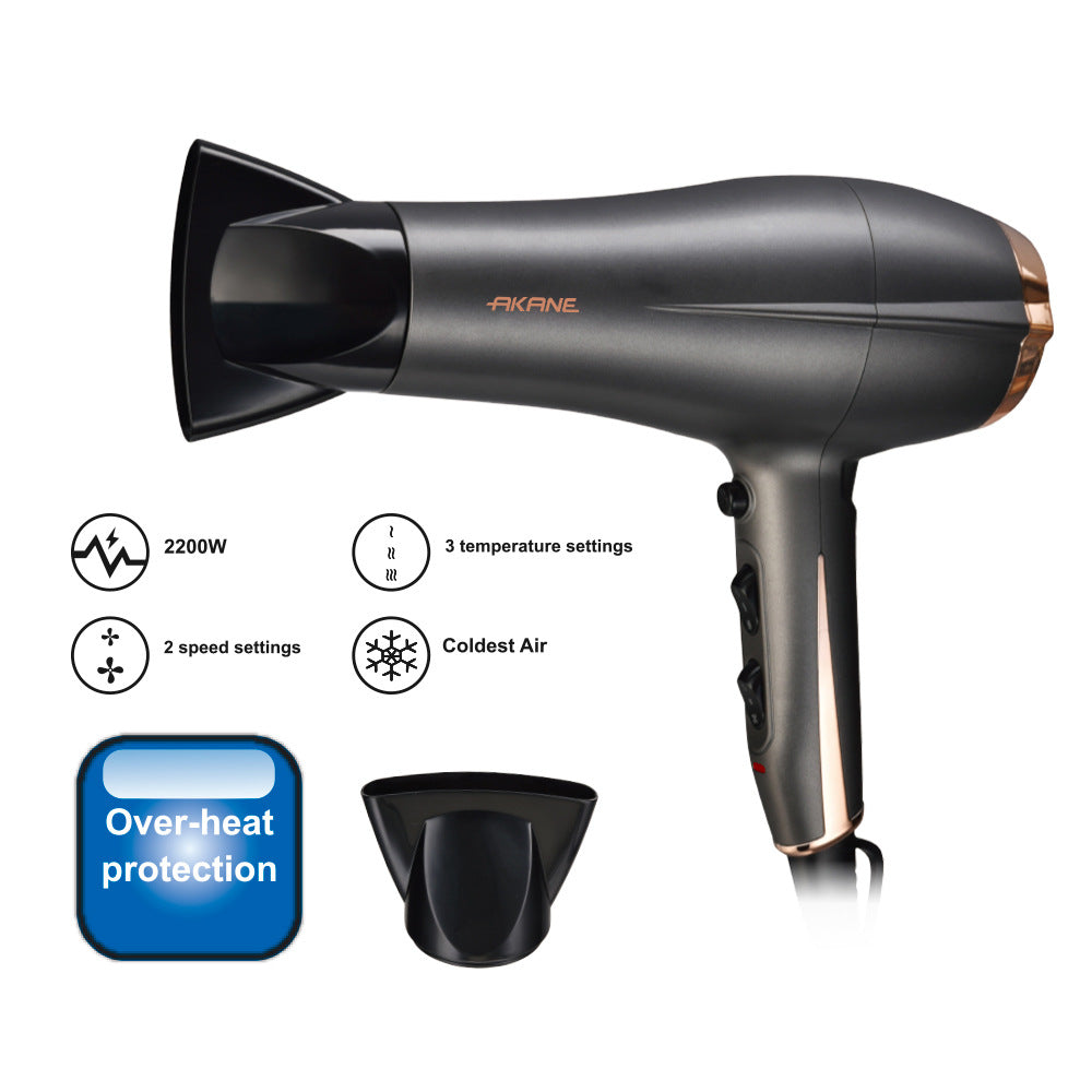 Hair dryer, hot and cold hair dryer, high power, household use